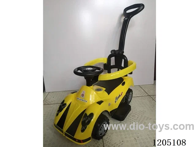 Push a scooter/Slide push handle,，Double steering,，Light music,，With barrier