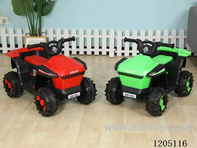 Atv (all-Terrain Vehicle)/6V4.5A battery, single wheel drive, one click quick installation of steering wheel, multifunctional center console, battery display, dynamic music, optional Bluetooth (USB port), chassis armor, LED lighting
