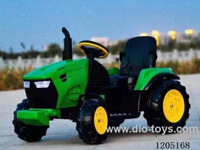 tractor/Battery 6V7, dual motor (380), early education, with shock absorption