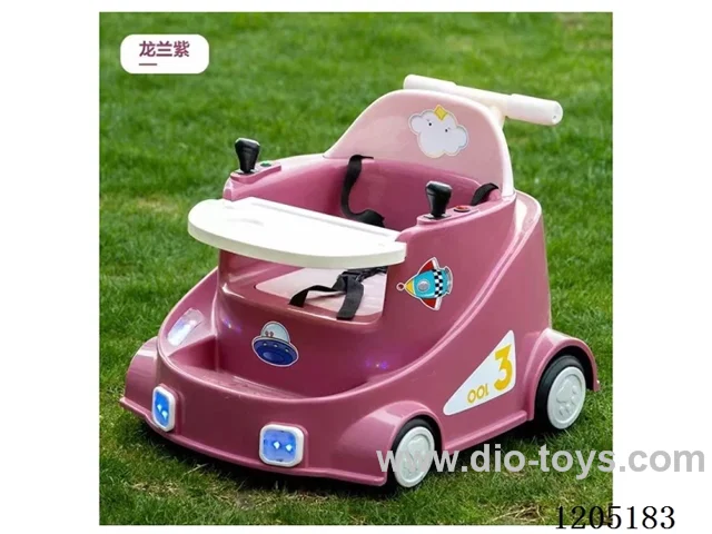 Electric vehicle for kids/Can assist with walking, dining chairs, colorful lighting, with music, early education, children's songs,