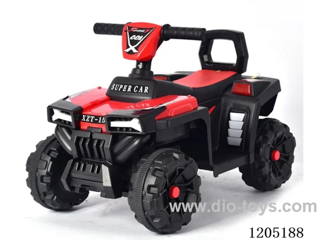 Kids' atv/Single electric single drive, lighting and music, early education player, motor 380 * 1, battery 6v4.5