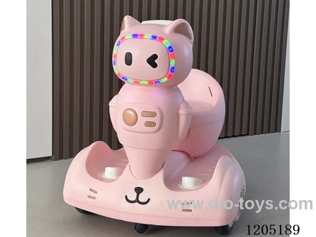 Balancing bike for kids/6.45 battery, 380 dual motors, Bluetooth music version, music lighting, fully environmentally friendly PP material, 360 ° rotation, left and right drift, with seat belt