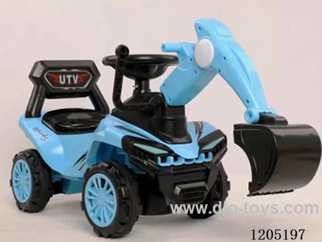 Children's sliding excavator