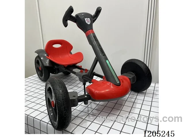 The electric go-kart/One foldable, installation free, early education function, three color ambient light, can move forward and backward