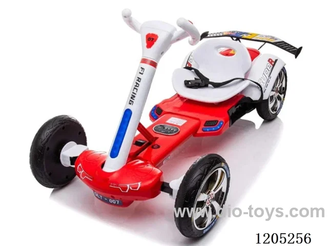 The electric go-kart/12v4.5 battery, dual motor drive, illuminated music version, Bluetooth function