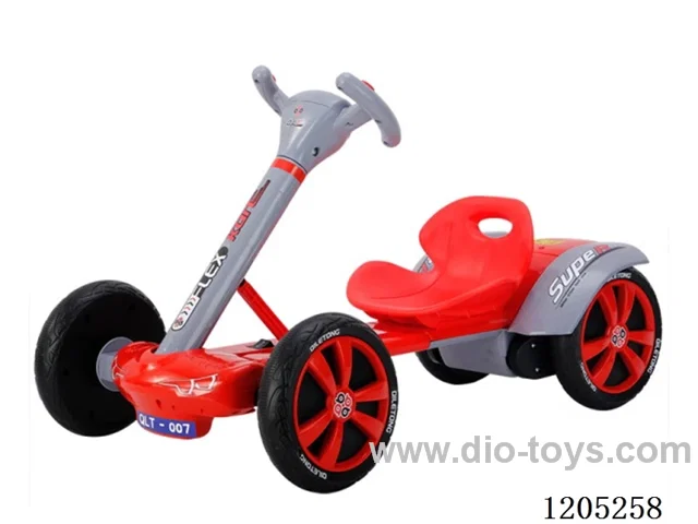 The electric go-kart/6v4.5 single battery, single drive single motor, no light, with music