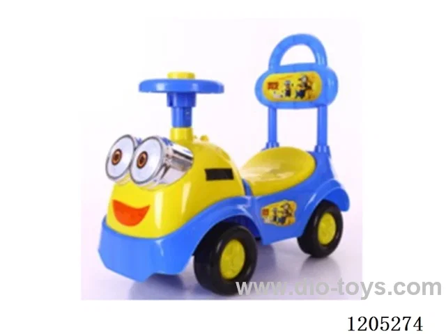 Kids' scooter/Cartoon design, environmental protection material, sliding