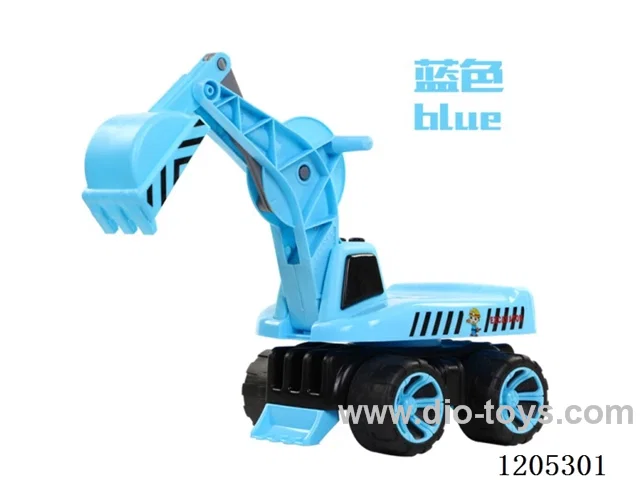 Children's excavator/360 degree rotation, music lighting, anti - cartwheel