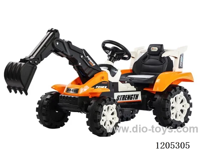 excavator/Electric arm, electric driving, music and lighting, multi-function steering wheel, rear wheel shock absorber, remote control optional