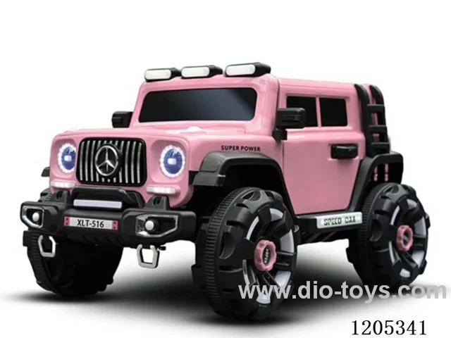 Children's electric car/One click start, multifunctional steering wheel, Bluetooth remote control, USB port, 12V battery, dual drive, early education function, colorful lights, enlarged comfortable seats, dual door opening