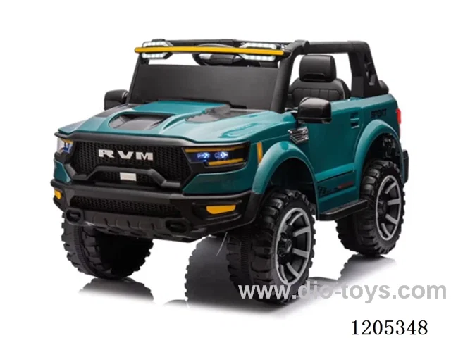 Children's electric car/Four wheel drive, 12V4.5 battery, Bluetooth, multifunctional central control, 2.4G remote control, shock absorption, dual door opening, cool lighting, music, built-in swing