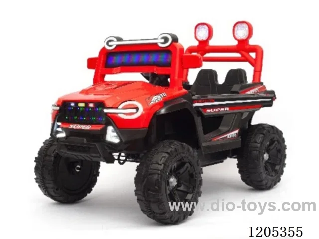 Children's electric car/Dual drive, 12V4.5 battery, 380 drive, one click start, multifunctional steering wheel, 2.4G one-to-one Bluetooth remote control, front and rear swing, early education function, English story, LED headlights, four-wheel suspension, slow start, dual door opening