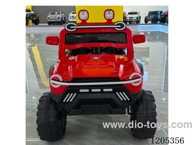 Children's electric car/Dual drive, 12V4.5 battery, 380 drive, one click start, multifunctional steering wheel, 2.4G one-to-one Bluetooth remote control, front and rear swing, early education function, English story, LED headlights, four-wheel suspension, slow start, dual door opening