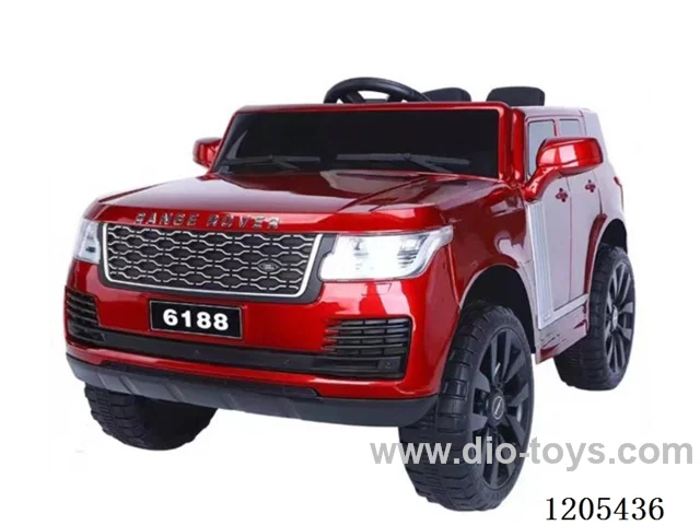 Children's electric car/Four wheel shock absorption, portable handle, slow start, one-on-one 2.4G Bluetooth remote control, 12V dual drive 380 motor, 12v4.5A high level, double door, 3-speed regulation, new silent swing function, equipped with seat belt, body LED lights, dynamic music, with storytel