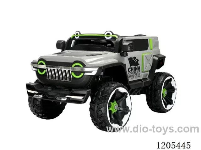 Children's electric car/12V7 battery, 390 * 4-wheel drive, four-wheel drive motor, one button start, 2.4G one-on-one Bluetooth remote control, 3-speed regulation, slow start and stop, one button brake function, intelligent battery display in the central control, USB interface, early education functi