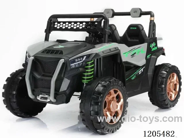 Children's electric car/【 Battery specification: 12V7A portable removable charging 】+【 Rear wheel drive genuine precision steel shock absorption 12v390 * 4 】+【 Paint wheel hub exhaust pipe has a more metallic texture 】+【 Multi function remote control (can control speed regulation, slow start