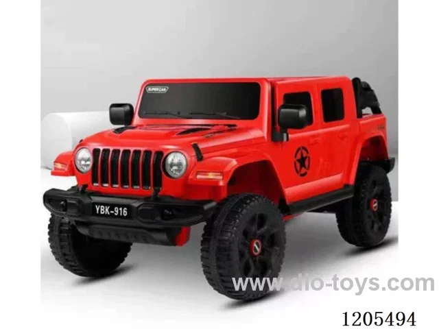 Children's electric car/High door opening, one click start, early education function, front and rear silent swing three gear adjustment function, slow start music, story, English, battery display, USB port, MP3 port, dynamic flashing lights, 12 pairs of 7 large batteries. Four wheel drive with multi