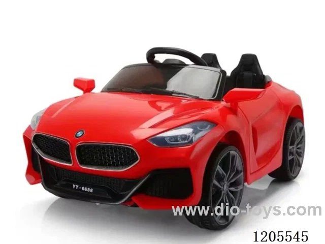 Children's electric car/BMW Z4 simulation sports car, 12V super power, large space, [6v4.5 battery x2] + [12v390 motor x2] + [independent swing] + [multi-function remote control] + [one button start switch] + [early education function] + [English story] + [LED headlight] + [USB socket] + [MP3 socket