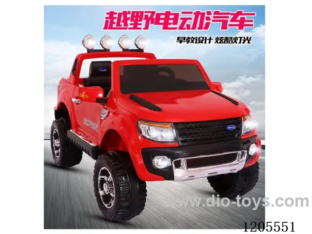 Children's electric car/Music, color light, portable pull rod, shock absorption, remote control, slow start, early education, electricity display, MP3 interface, USB interface, volume adjustment, 4WD
