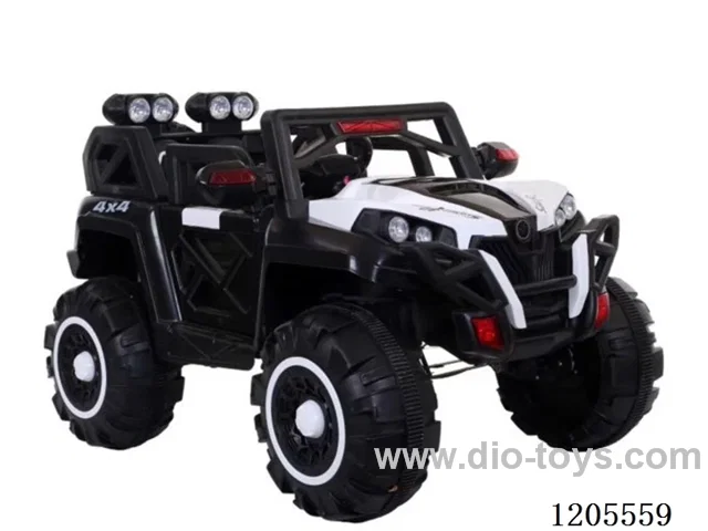 Children's electric car/All-wheel-drive with absorb shock, multi-function remote control, control of speed adjustment, slow slow stop switch, speed reducer, music, 揺 pendulum movement, music lights, horn, brake system, and other functions, one key start, power display, car wheel with flash, educati