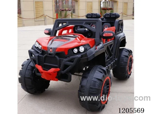 Children's electric car/Simulation key, multifunctional 2.4G one-to-one Bluetooth remote control, power display, independent swing function, early education function, English story, LED headlight, USB port, four-wheel shock absorption, convenient handle, high opening door, four-wheel drive 12V batte