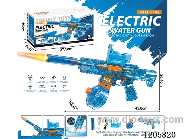 ARP9 II Spitfire electric water gun (with lithium battery cable)