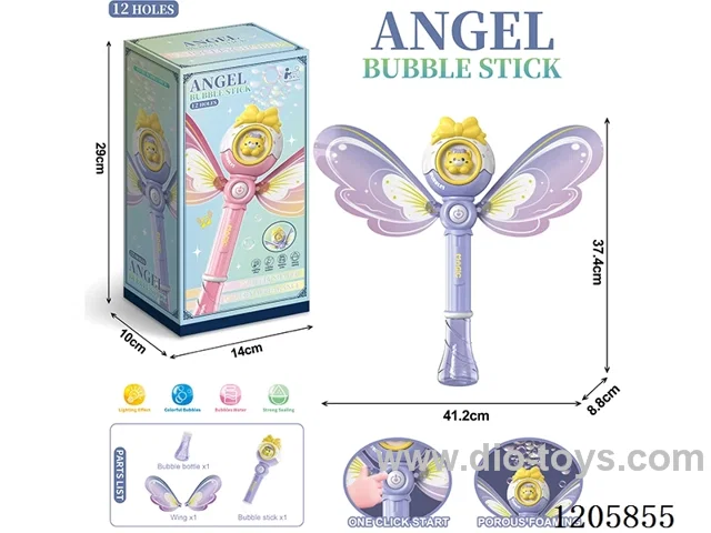 Bear angel bubble wand (with a bottle of 130ML bubble water)