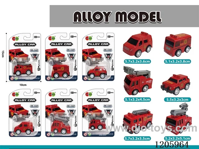 pull back alloy car