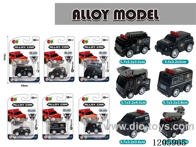 pull back alloy car