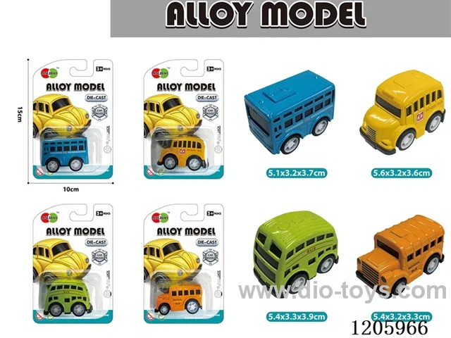 pull back alloy car