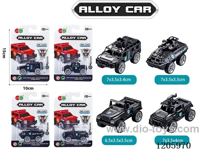 pull back alloy car