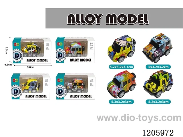 pull back alloy car