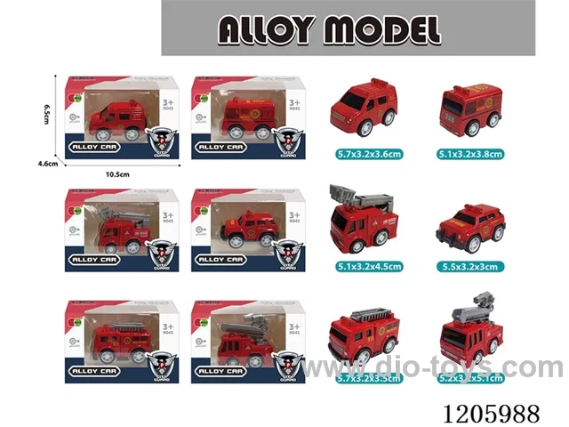 pull back alloy car