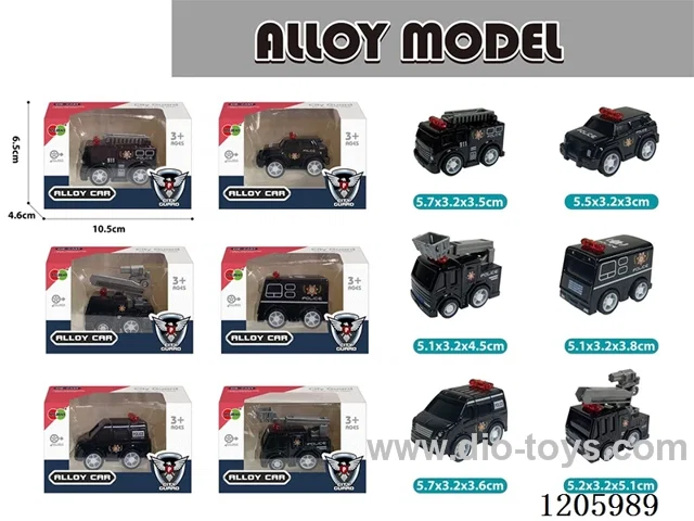 pull back alloy car