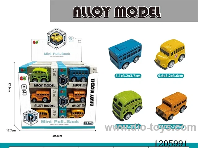 pull back alloy car 24PCS