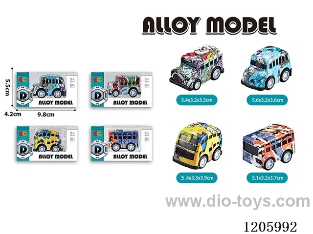 pull back alloy car