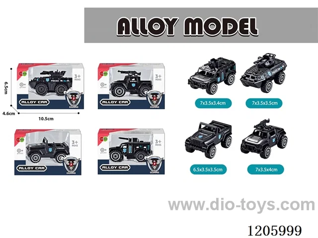 free wheel alloy car
