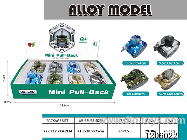 pull back alloy car