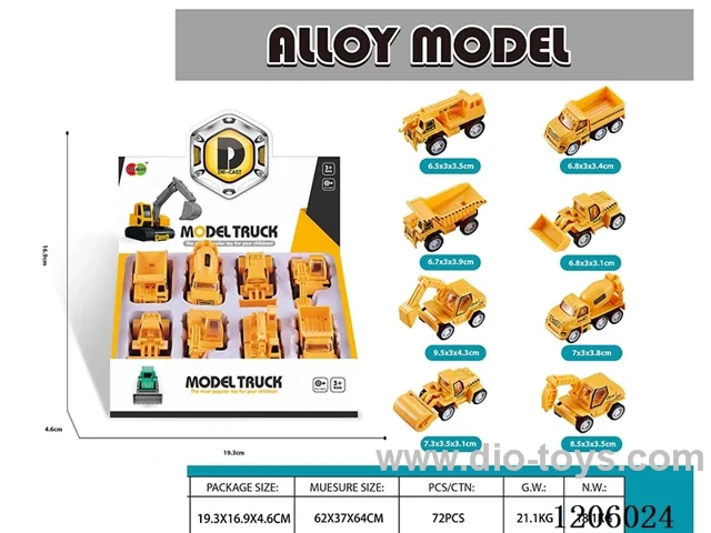 pull back alloy car