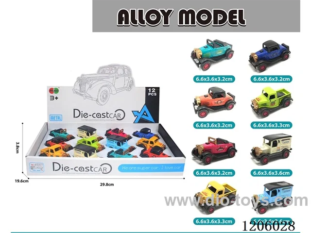 pull back alloy car 12PCS