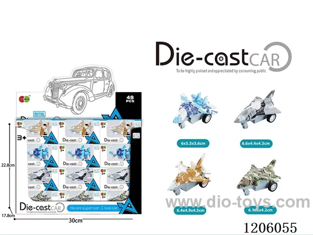 pull back alloy car 48PCS