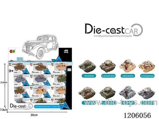 pull back alloy car 48PCS