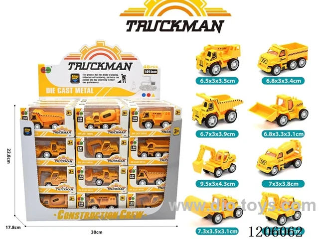 pull back alloy car 48PCS