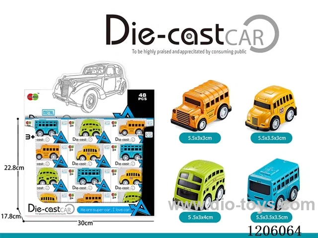 pull back alloy car 48PCS