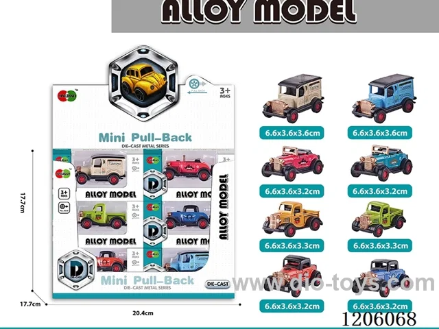 pull back alloy car 24PCS