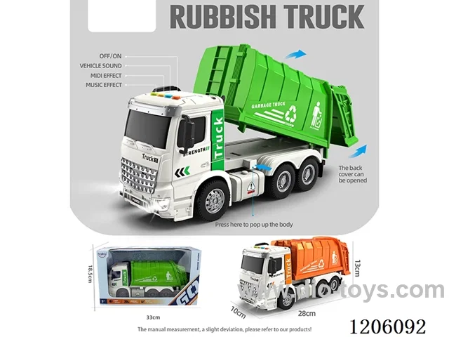 1:16Inertia garbage truck (4 keys with light music)