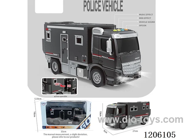 1:16Inertia Special Police Vehicle (4 keys with light music)