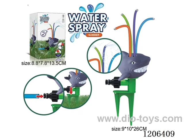 Outdoor Shark Spray Sprinkler