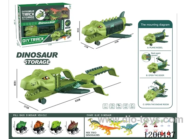 Dinosaur Track Stowage Airplane