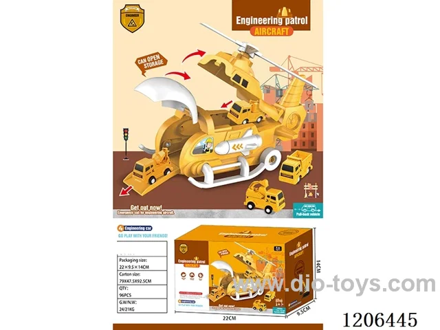 Construction Vehicle Storage Aircraft